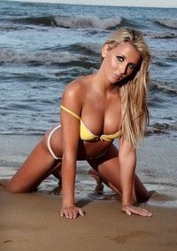 Rachel Louise Sexy Beach Babe